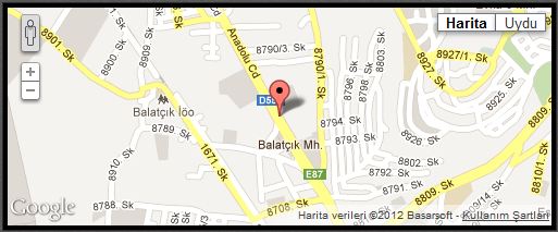 Ege Metal hurda alım satım izmir merkez ofis haritası